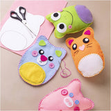 Set de costura y manualidades infantiles con fieltro Creativ, perfecto para principiantes