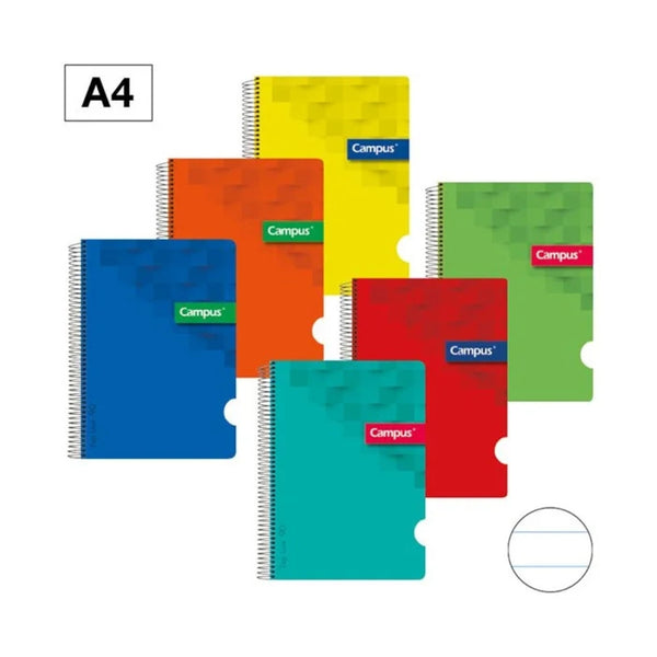 Cuaderno Rayado Horizontal A4 Campus