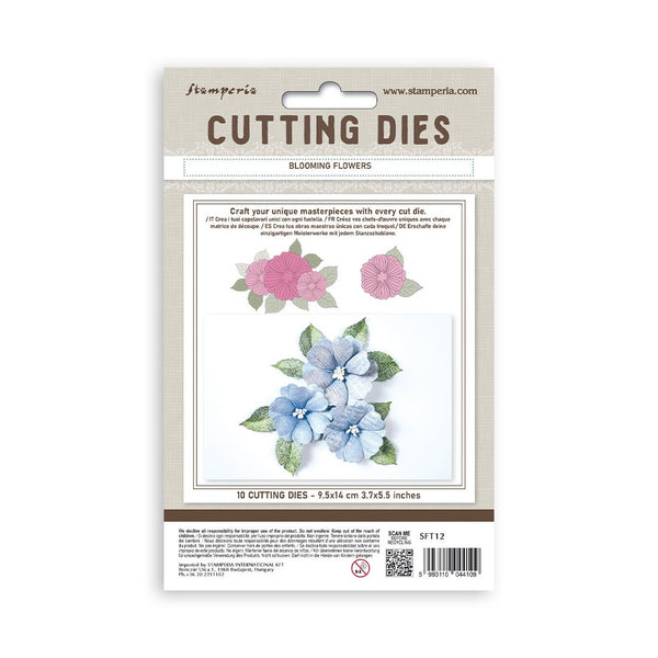 Troquel Cutting Dies A6 Flores Florecientes Stamperia