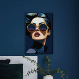 diamond dotz retrato de mujer