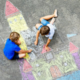 dibujos con tizas grandes manualidades infantiles creativas