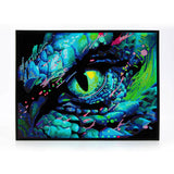 ojo de dragón neon diamond dotz