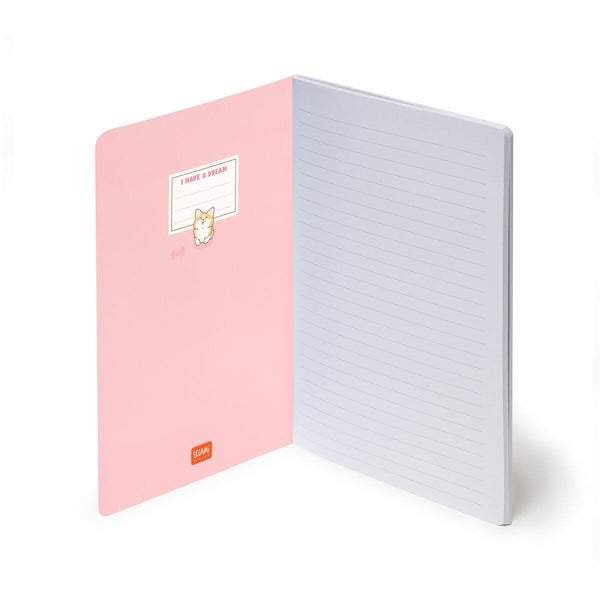Caderno Legami Corgi Verde