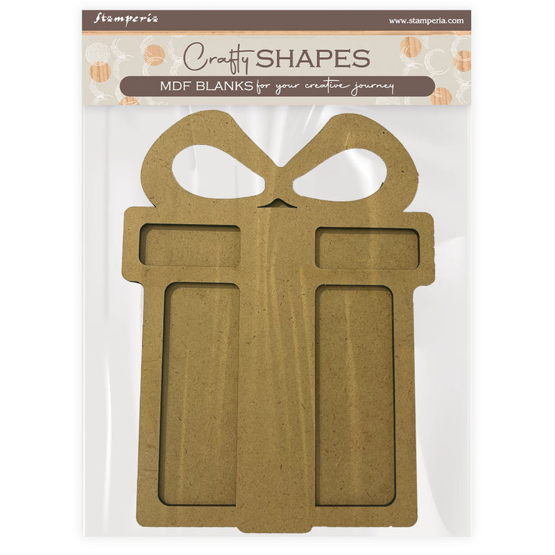crafty shapes madera regalo candy christmas