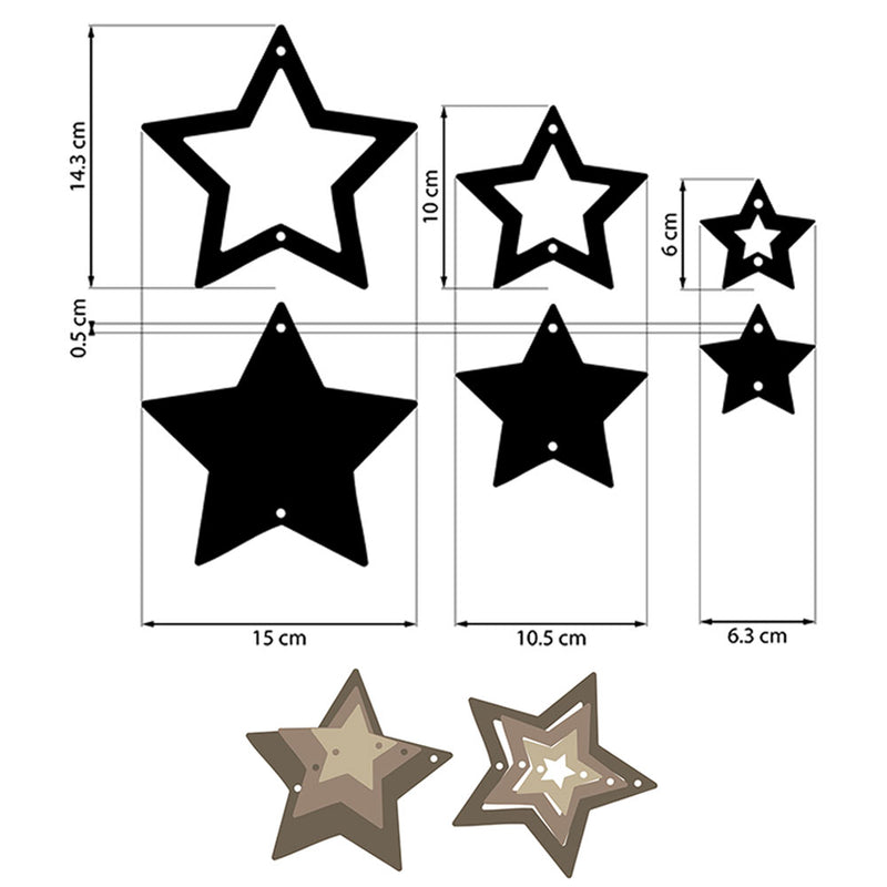 formas de estrella para hacer scrapbooking the owls house stamperia