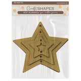 crafty shapes figuras para hacer scrapbooking en forma de estrella