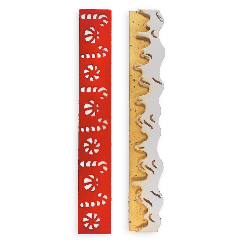 stamperia troquel scrapbooking bordes candy christmas