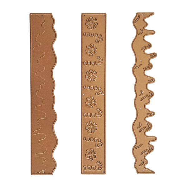 troqueles scrap navidad candy christmas bordes stamperia