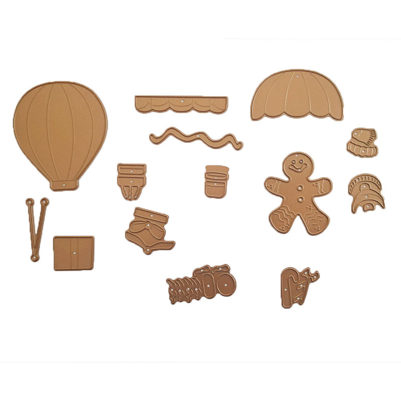 Troquel Cutting Dies Galleta de Jengibre Stamperia