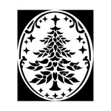 sello ovalado árbol de navidad stamperia wax and seal