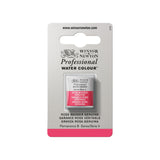 acuarela profesional winsor & newton media pastilla rosa granza