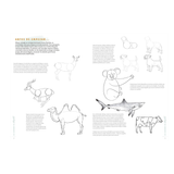 Técnicas de dibujo para representar proporciones y movimiento animal