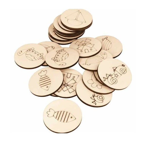 Juego Memoria Madera 24 Piezas Jolies Comptines Artemio