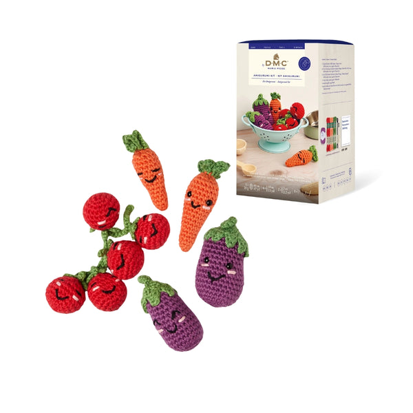 Kit Amigurumi Nuestras Amigas las Verduras DMC