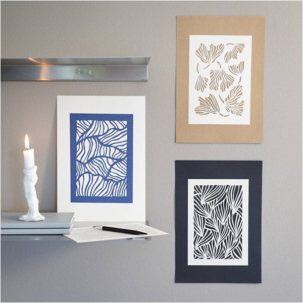 Kit para crear cuadros decorativos en cartón Creativ con materiales incluidos