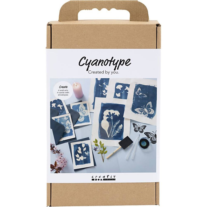Kit de manualidades de cianotipia casera para papel Creativ