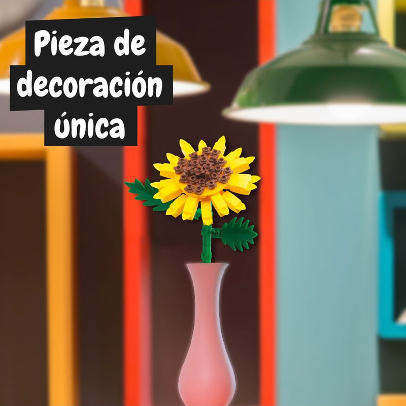 kit de construccion flores 