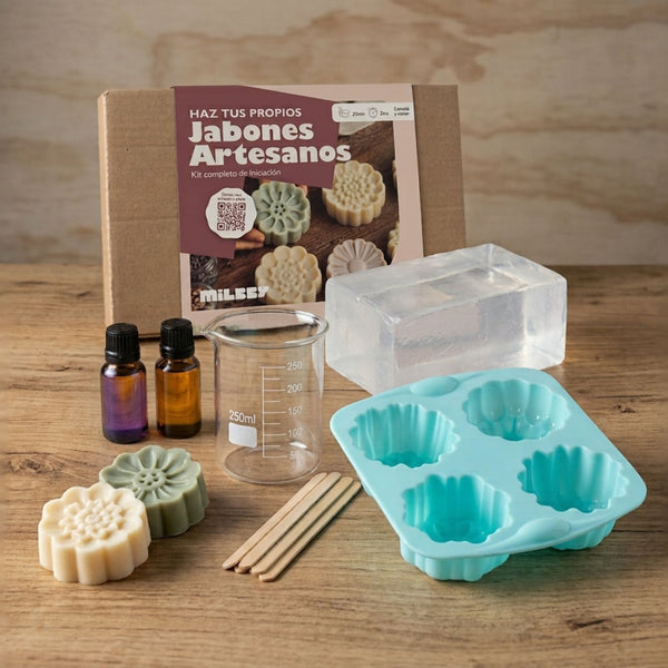 kit completo para hacer jabones DIY milbby