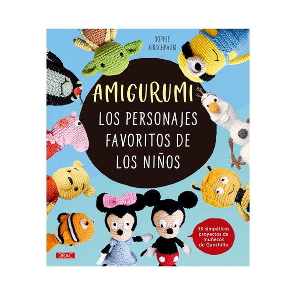 Libro Amigurumi Personajes Favoritos para Niños El Drac