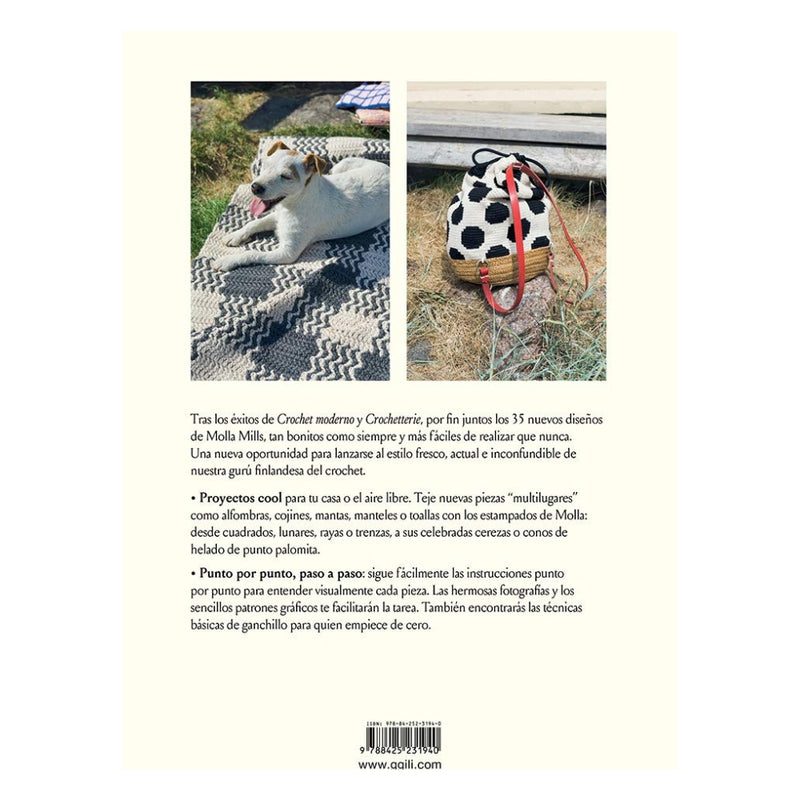 Proyectos de crochet del libro Crochet In & Out creados por Molla Mills