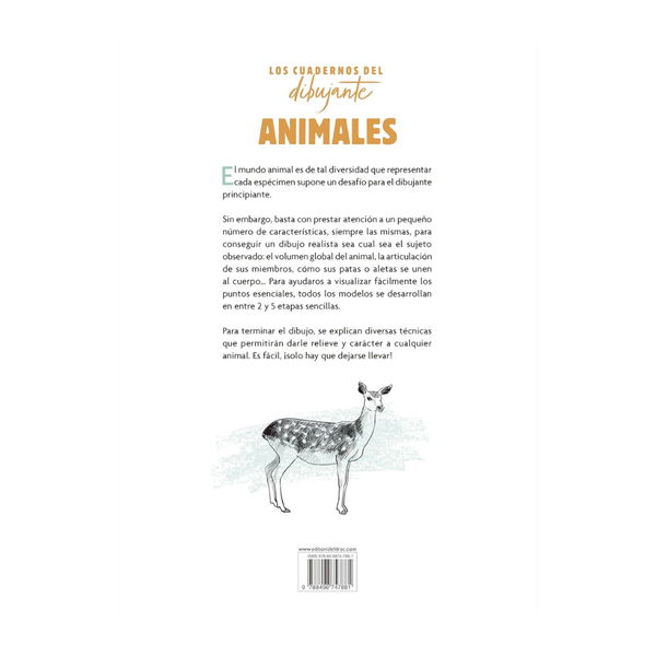 Libro para aprender a dibujar animales con técnicas sencillas