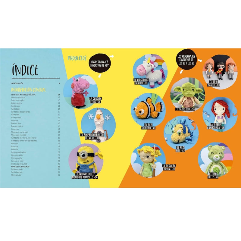 Libro de amigurumi con 30 proyectos paso a paso