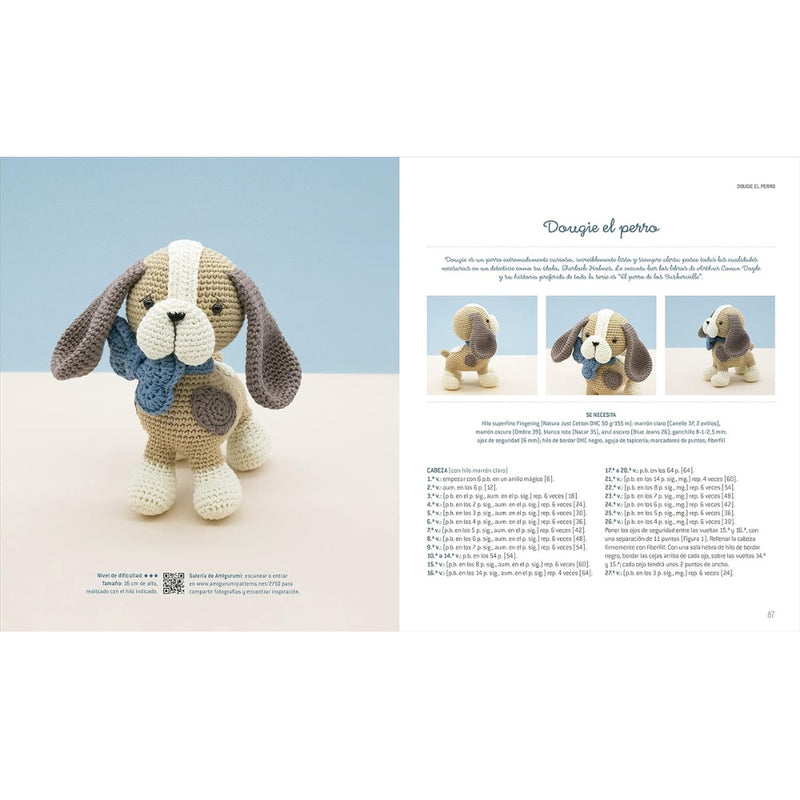 Patrones de amigurumi y técnicas de ganchillo de Editorial Drac