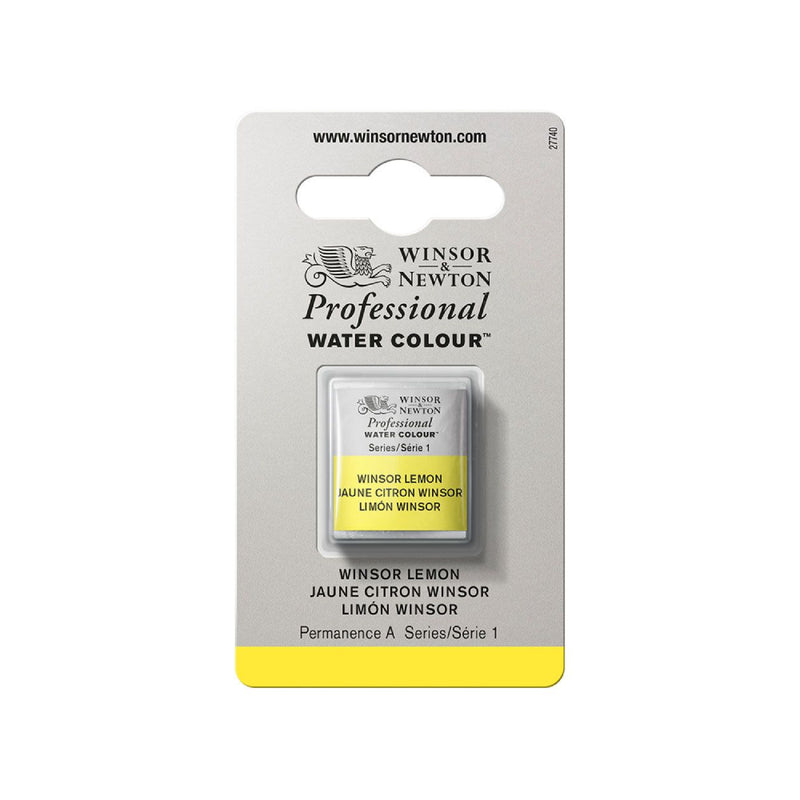acuarela profesional winsor & newton media pastilla limon winsor