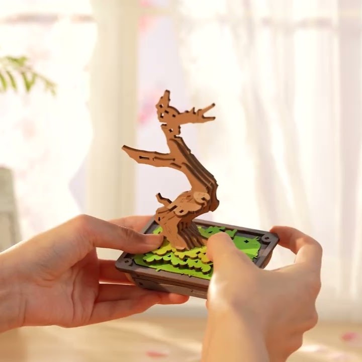 puzzle 3d rolife bonsai sakura