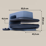 medidas y dimensiones plancha autopress 2 cricut