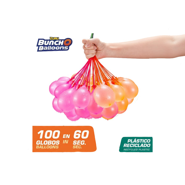 Pack 100 Globos de Agua Automáticos Colorbaby