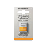 acuarela profesional winsor & newton media pastilla naranja de cadmio