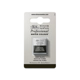 acuarela profesional winsor & newton media pastilla negro humo