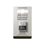 acuarela profesional winsor & newton media pastilla negro de marfil
