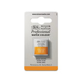 acuarela profesional winsor & newton media pastilla ocre oro