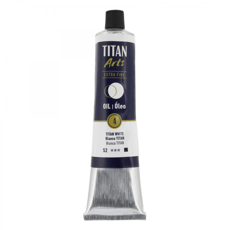 pintura al oleo titan extra fina blanco 200  ml