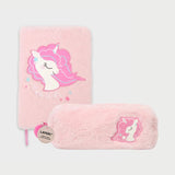 Pack Libreta A5, Estuche Unicornio Peluche Layers Of