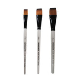 pincel sintetico graduate plano para acrilico daler rowney