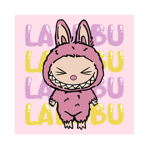 Kit de pintura por números She is Labubu de la marca Ideyka