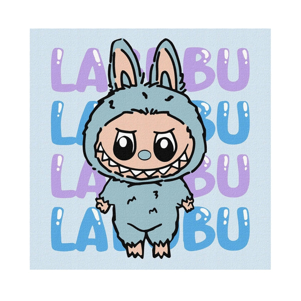 Kit de pintar por números He is Labubu de la marca Ideyka