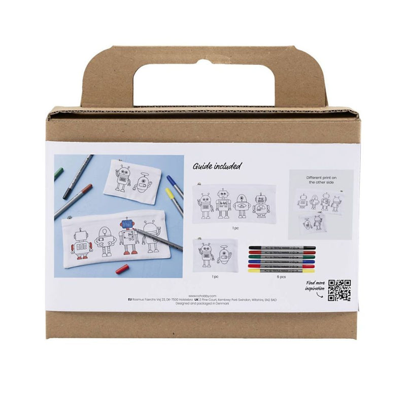 Kit de manualidades para pintar robots de l marca Creativ