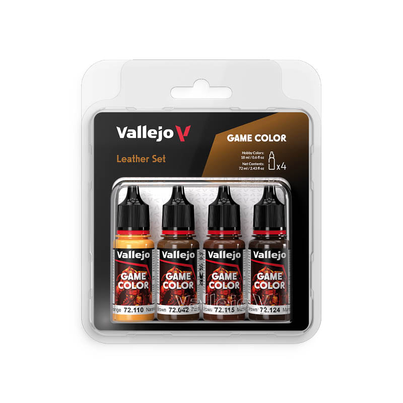 pinturas de cuero vallejo game color 18 ml