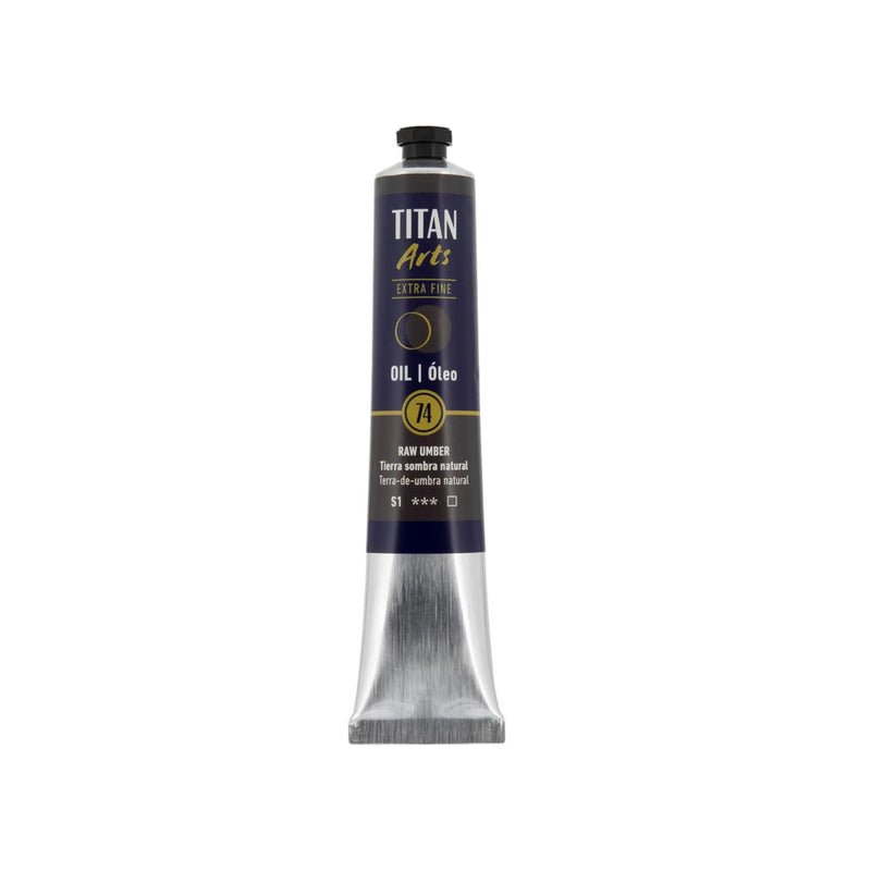 oleo titan extra fine 60 ml tierra sombra natural
