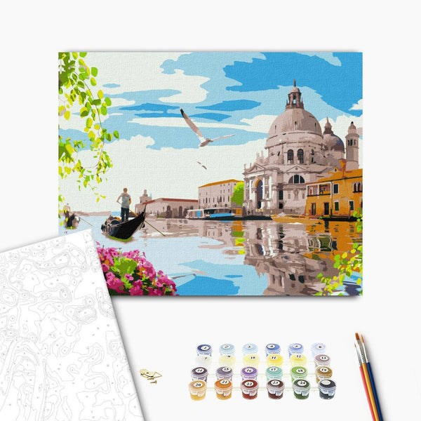 Pintar por Números Venecia Ideyka