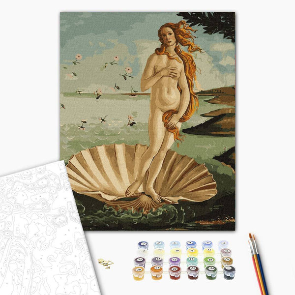 Pintar por Números Nacimiento de Venus Ideyka