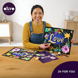 LETTERING OKTO 3D LOVE
