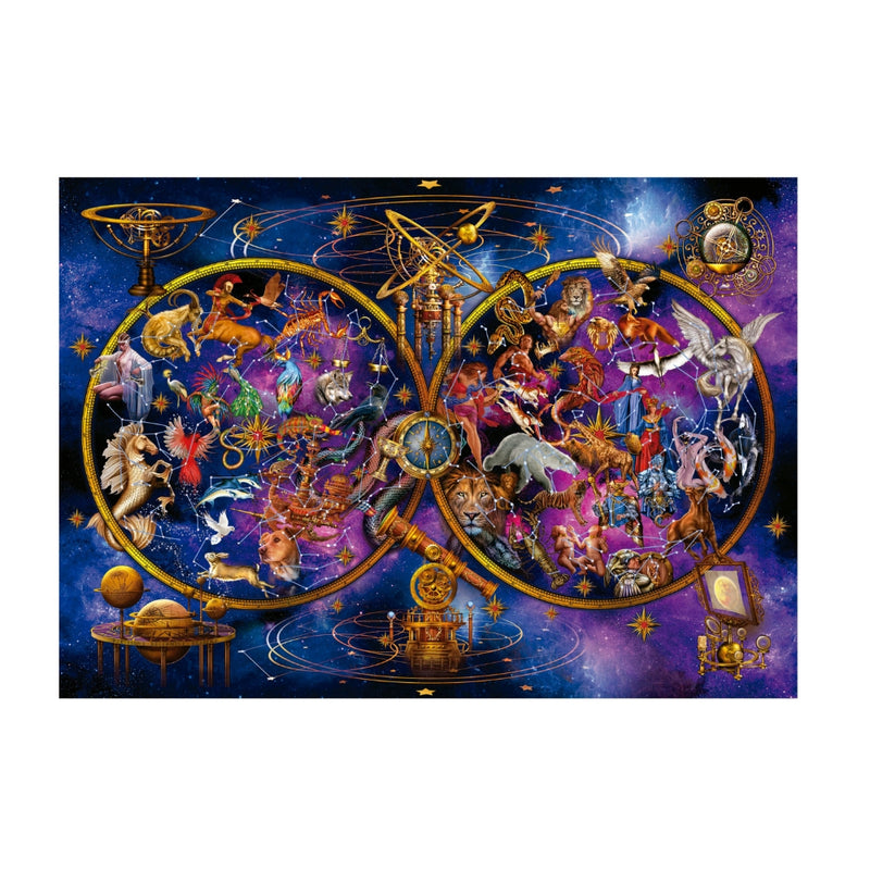 Puzzle Educa 1000 Piezas Constelaciones Neon