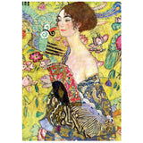 Puzzle 1000 piezas Dama con Abanico, Gustav Klimt  Educa 