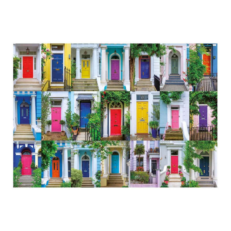 Puzzle 1000 piezas Puertas de Notting  Educa Hill 