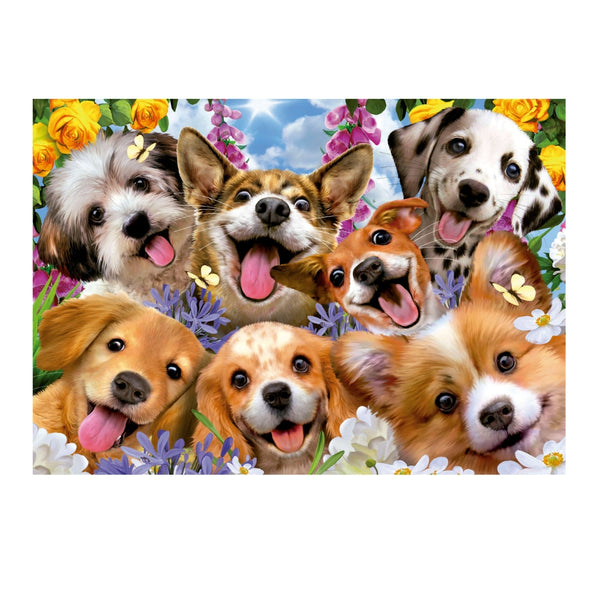 Puzzle 1000 piezas Selfie de Perritos Educa
